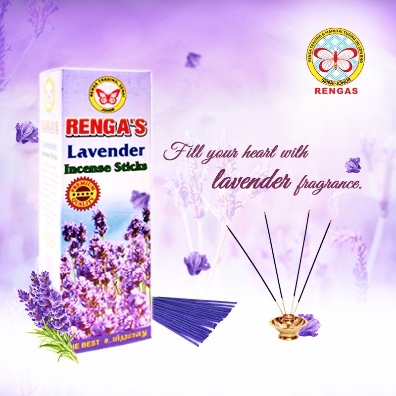 RENGA'S LAVENDER AGARBATTI