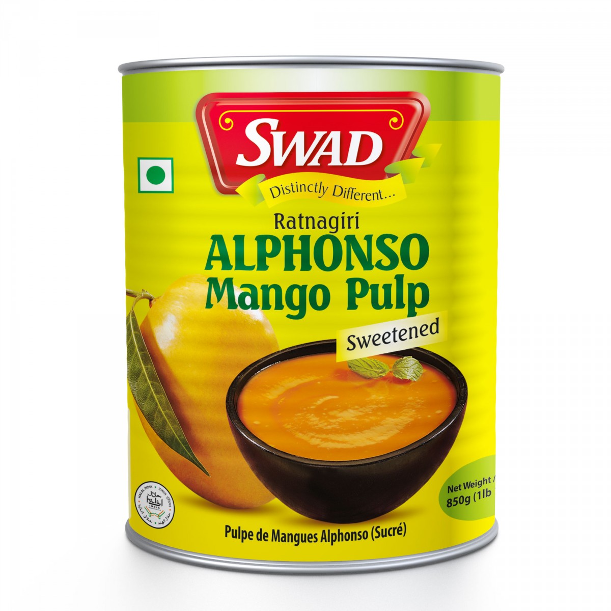 Swad Alphonso Mango Pulp (Mango Puree) 800g