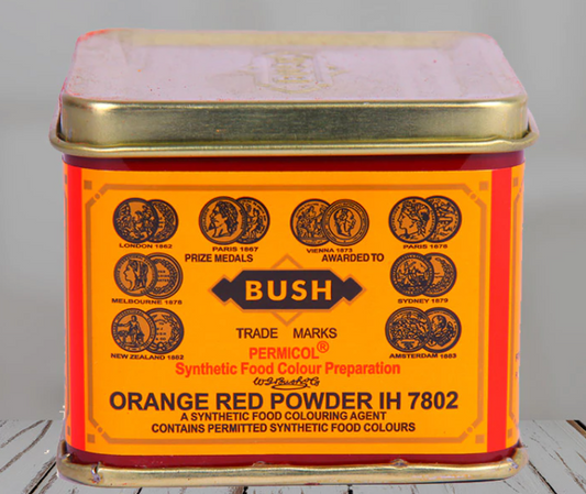 Bush Orange Red Powder Food Colouring 100g