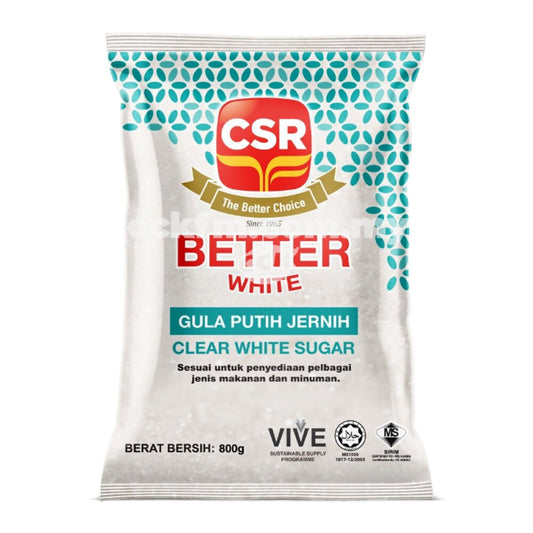 CSR Better White Clear White Sugar 800g