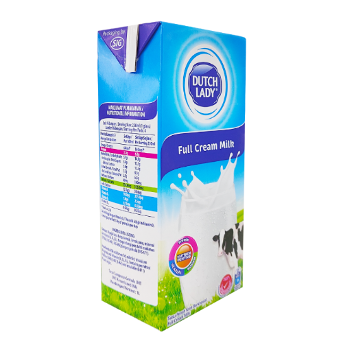 Dutch Lady Full Cream Milk 1L