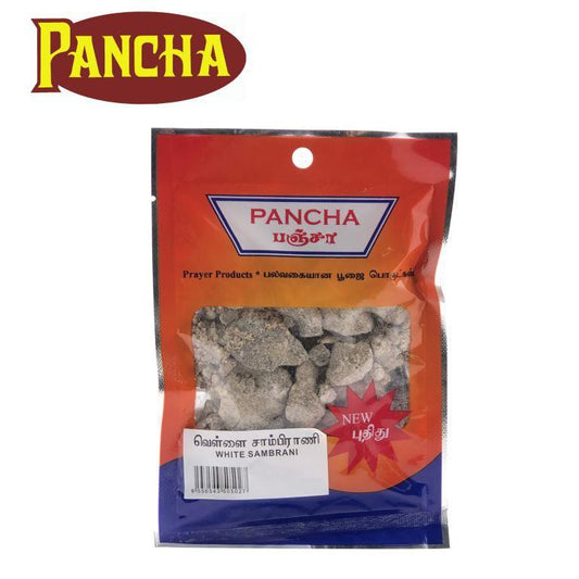 PANCHA WHITE SAMBRANI 100GM