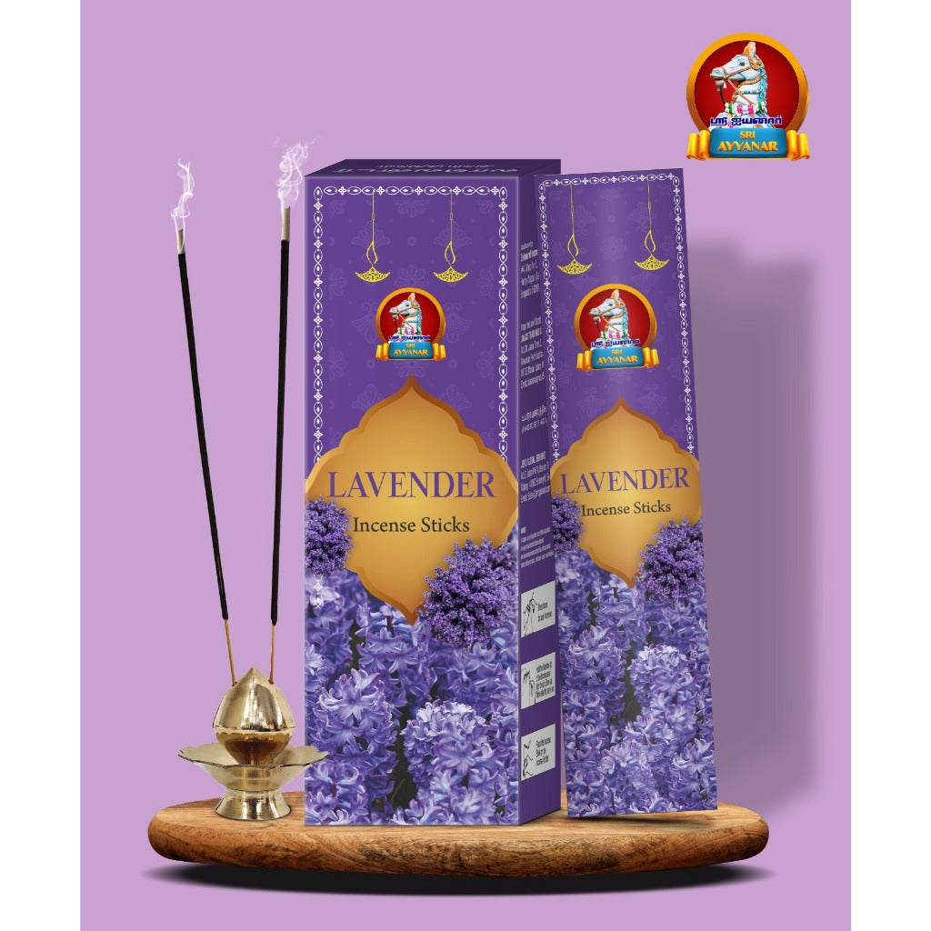 SRI AYYANAR LAVENDER ( 12 PACKS )